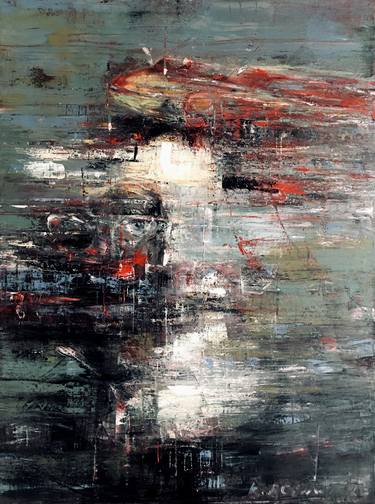 Original Abstract Paintings by Kanit Boonwit