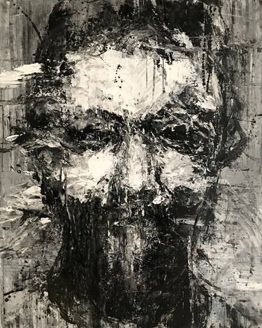 Original Abstract Portrait Paintings by Kanit Boonwit