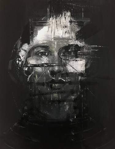 Print of Portraiture Portrait Paintings by Kanit Boonwit