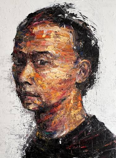Original Portraiture Portrait Paintings by Kanit Boonwit