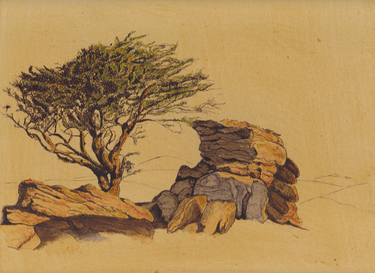 Landscape with Olive tree thumb