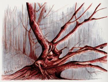 Original Tree Drawings by Lilla Varhelyi