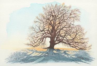 Print of Figurative Tree Drawings by Lilla Varhelyi