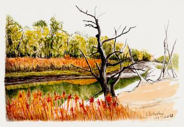 Autumn on the river thumb
