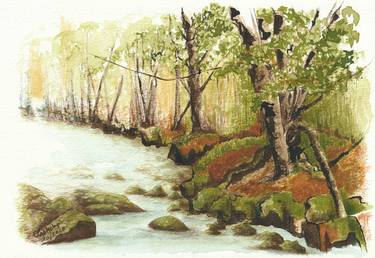 Original Landscape Paintings by Lilla Varhelyi