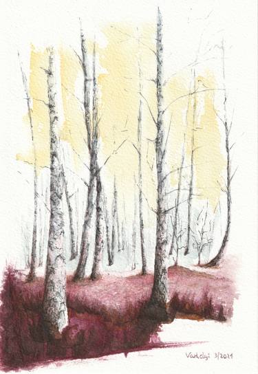 Tree study 28 (birch) thumb