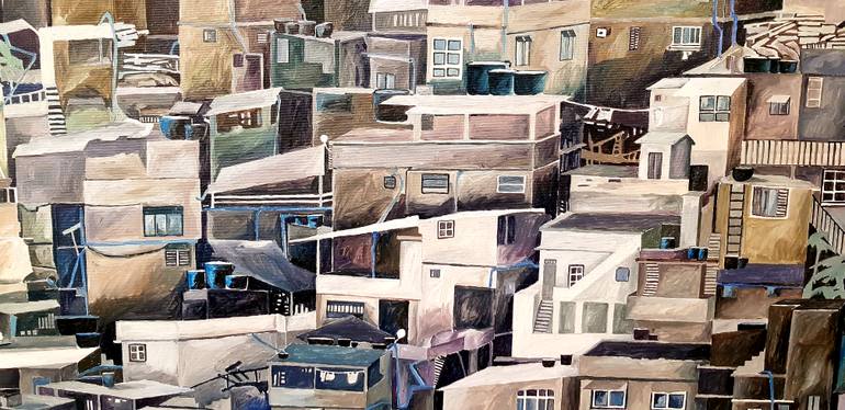 Original Figurative Architecture Painting by Gordana MešTrović