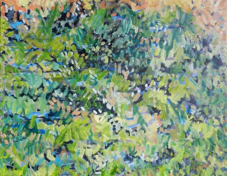 Heather In Spring Painting by Aida Markiw | Saatchi Art