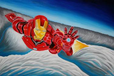 Original Comics Paintings by Jon Howlett