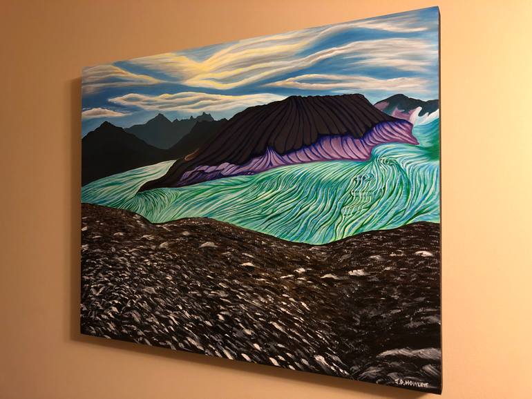 Original Impressionism Landscape Painting by Jon Howlett