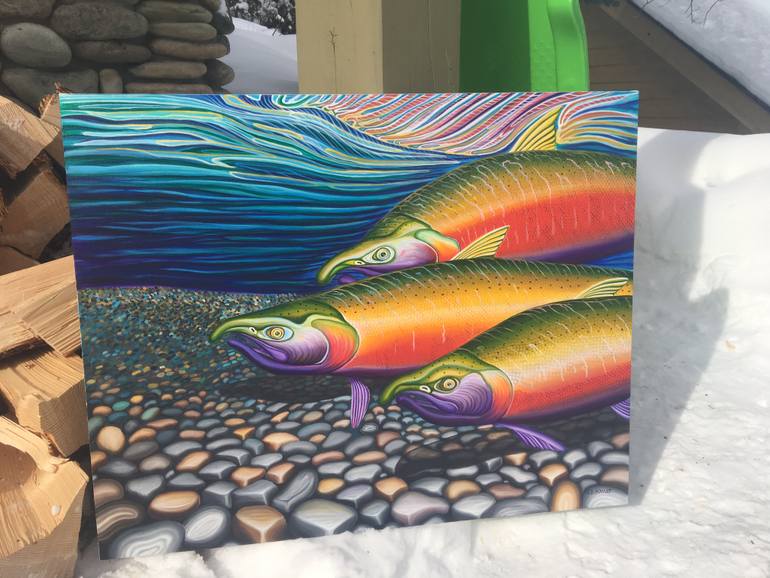 Original Other Animal Painting by Jon Howlett