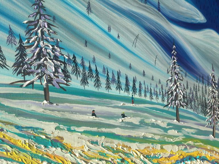 Original Impressionism Landscape Painting by Jon Howlett