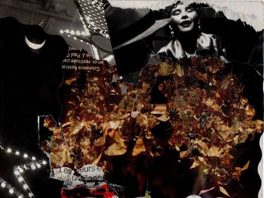Original Abstract Collage by prieuret constance