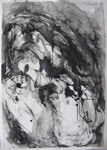 Print of Abstract Expressionism Love Drawings by Marija Djuric