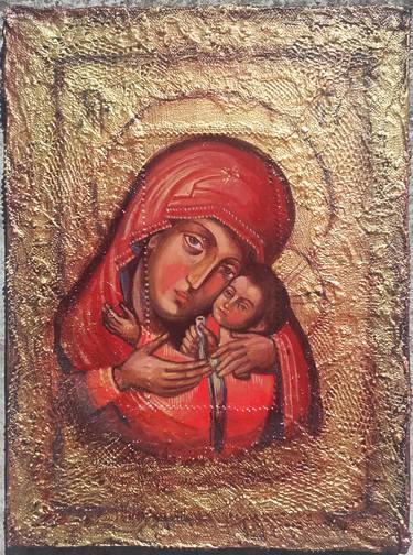 Print of Figurative Religious Paintings by Marija Djuric
