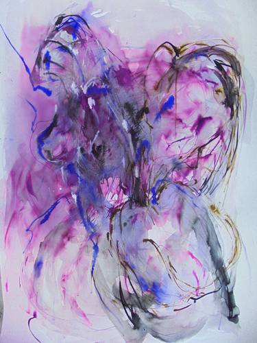 Print of Abstract Women Drawings by Marija Djuric