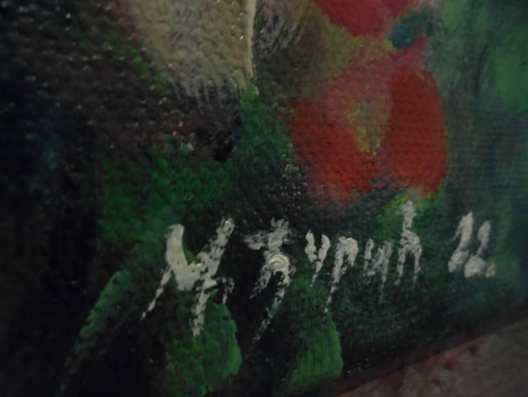 Original Documentary Outer Space Painting by Marija Djuric