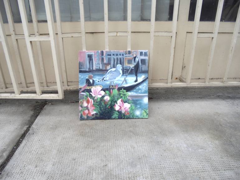 Original Documentary Outer Space Painting by Marija Djuric