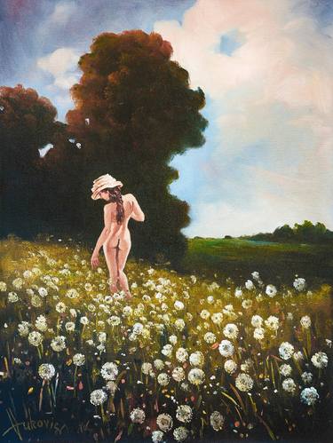 Original Nude Paintings by Dusan Vukovic