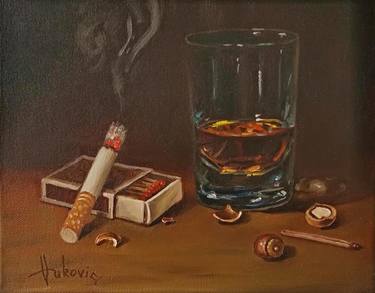 Original Realism Still Life Paintings by Dusan Vukovic