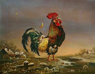Original Realism Animal Paintings by Dusan Vukovic