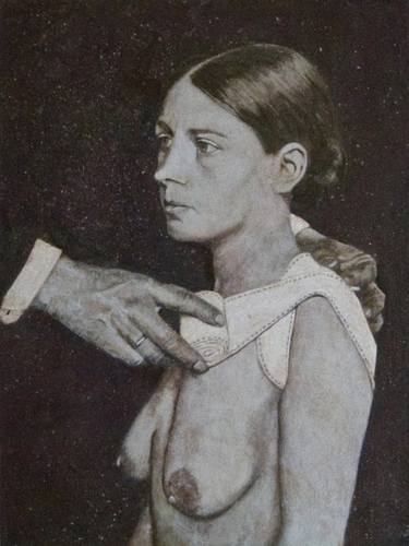 Original Figurative Women Paintings by Robert Jan Overeem