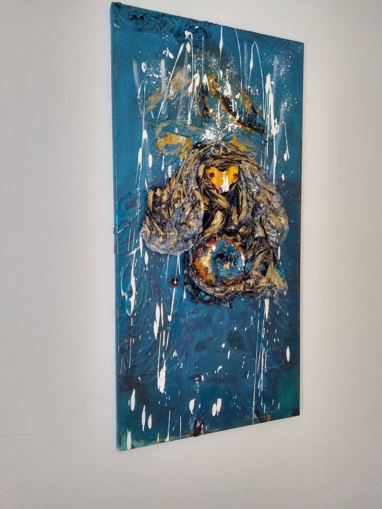 Original Abstract Animal Painting by Fazi Joe