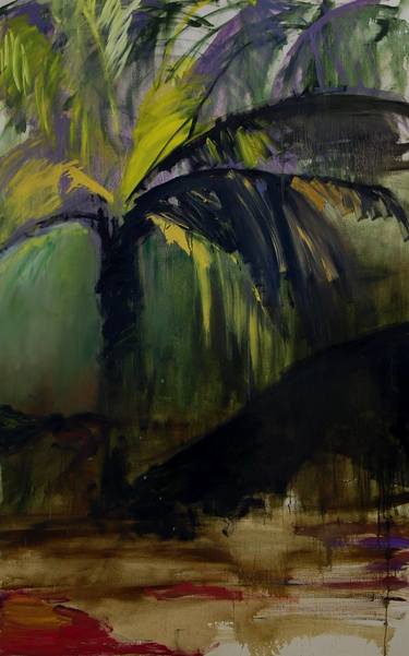 Original Abstract Expressionism Botanic Paintings by Anita Gryz