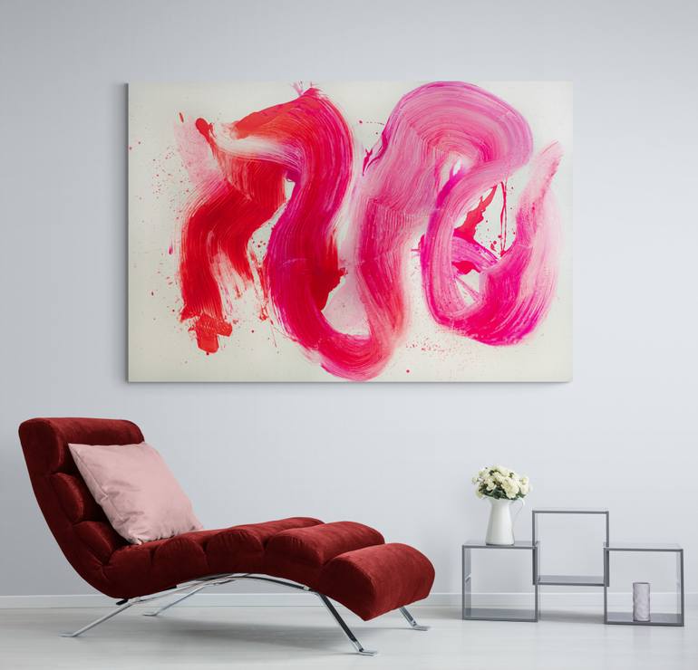 Original Abstract Expressionism Abstract Painting by Anita Gryz