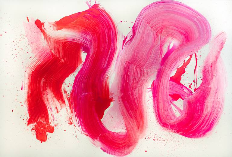 Original Abstract Expressionism Abstract Painting by Anita Gryz