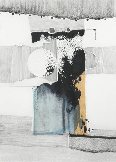 Original Abstract Expressionism Abstract Mixed Media by Vesna Kolobarić