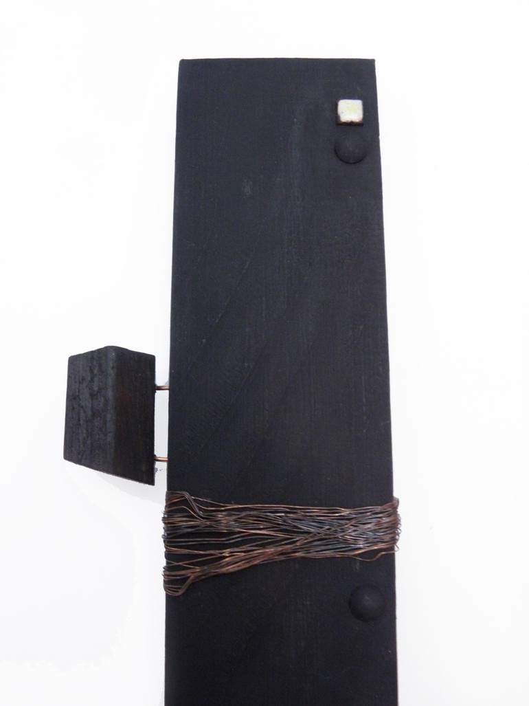 Original Abstract Geometric Sculpture by Vesna Kolobarić