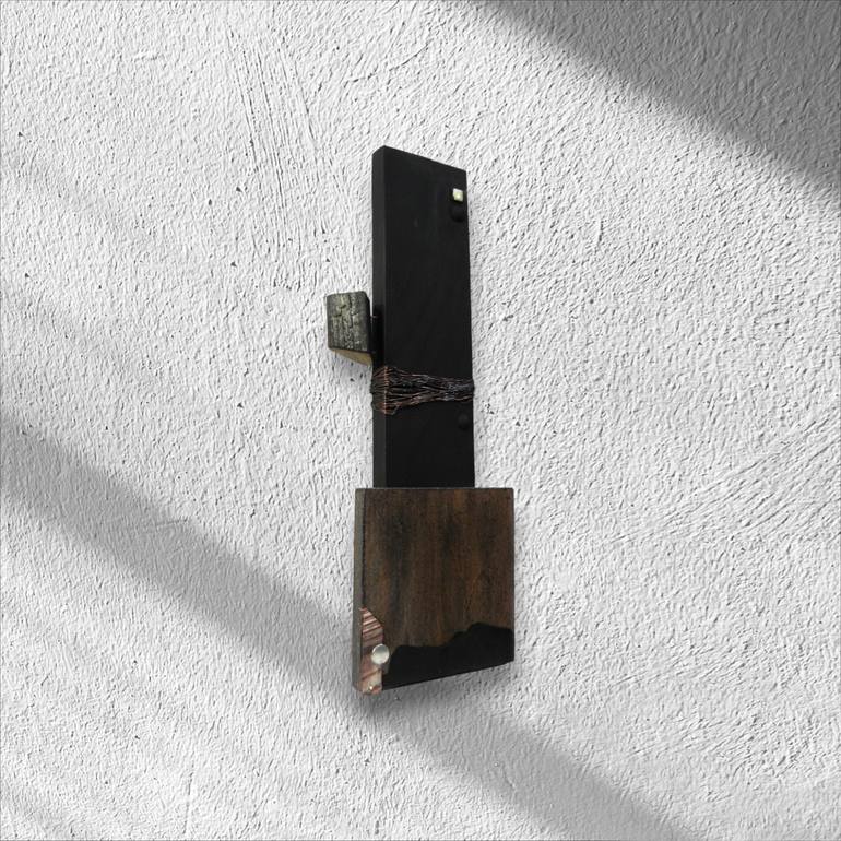 Original Abstract Geometric Sculpture by Vesna Kolobarić