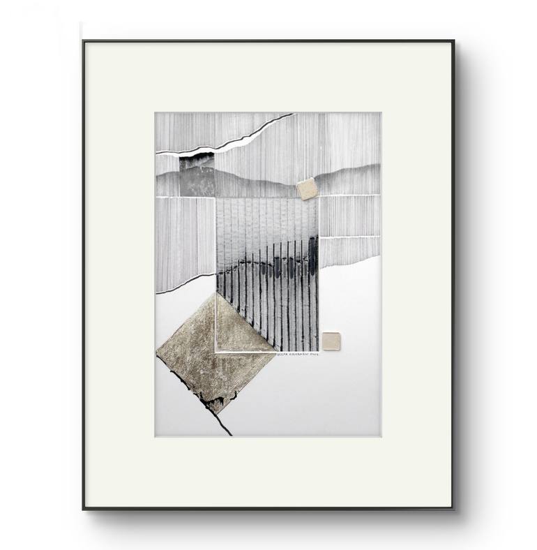 Original Abstract Patterns Mixed Media by Vesna Kolobarić