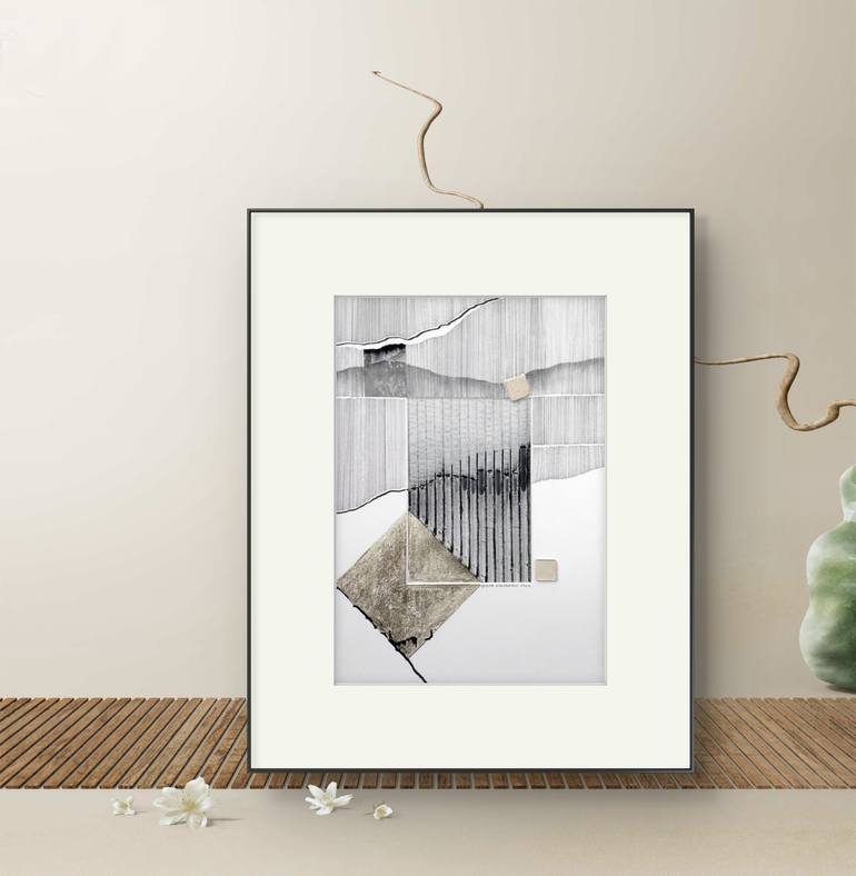 Original Abstract Patterns Mixed Media by Vesna Kolobarić