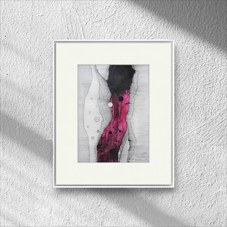 Original Abstract Patterns Mixed Media by Vesna Kolobarić