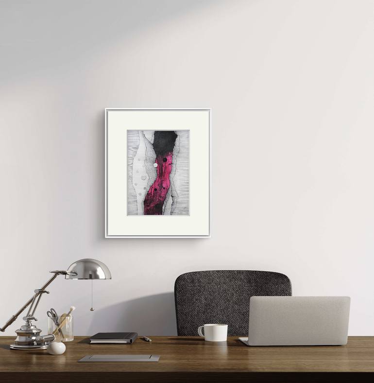 Original Abstract Patterns Mixed Media by Vesna Kolobarić