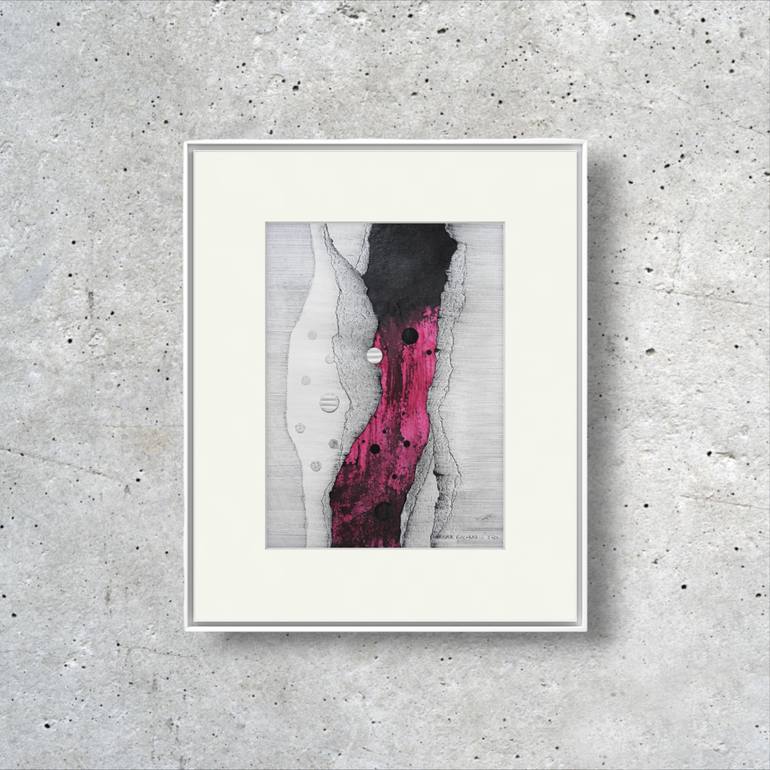 Original Abstract Patterns Mixed Media by Vesna Kolobarić