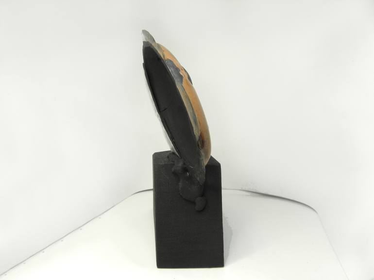 Original Abstract Geometric Sculpture by Vesna Kolobarić