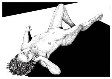 Original Nude Drawings by Dario Moschetta