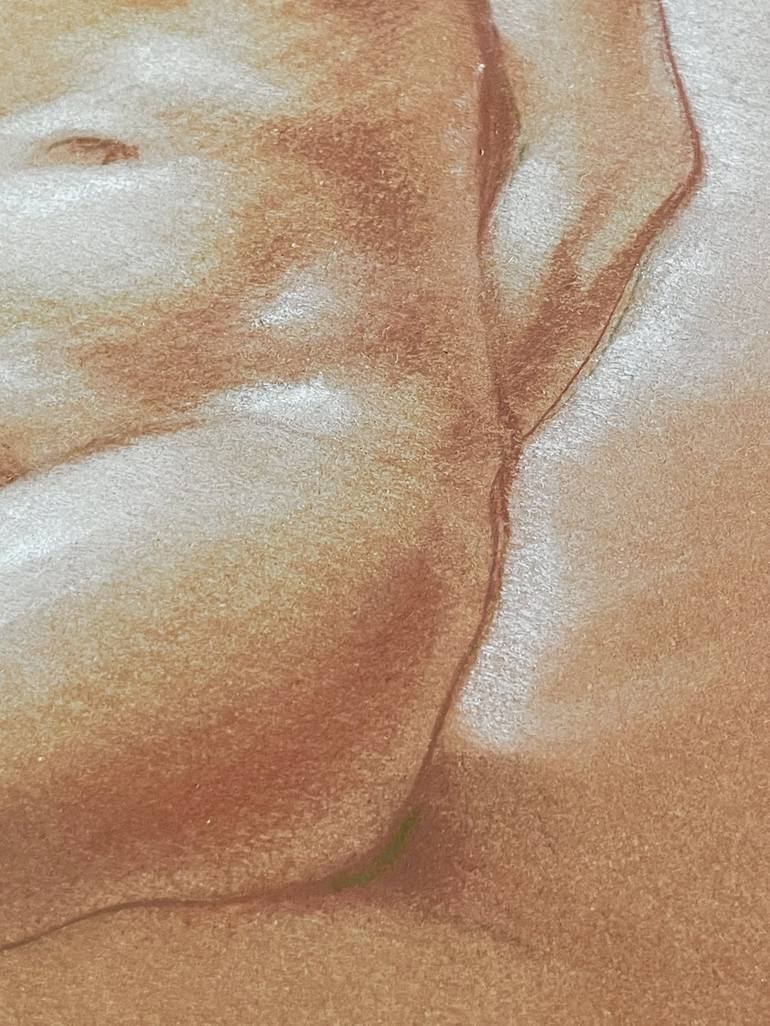 Original Nude Drawing by Dario Moschetta