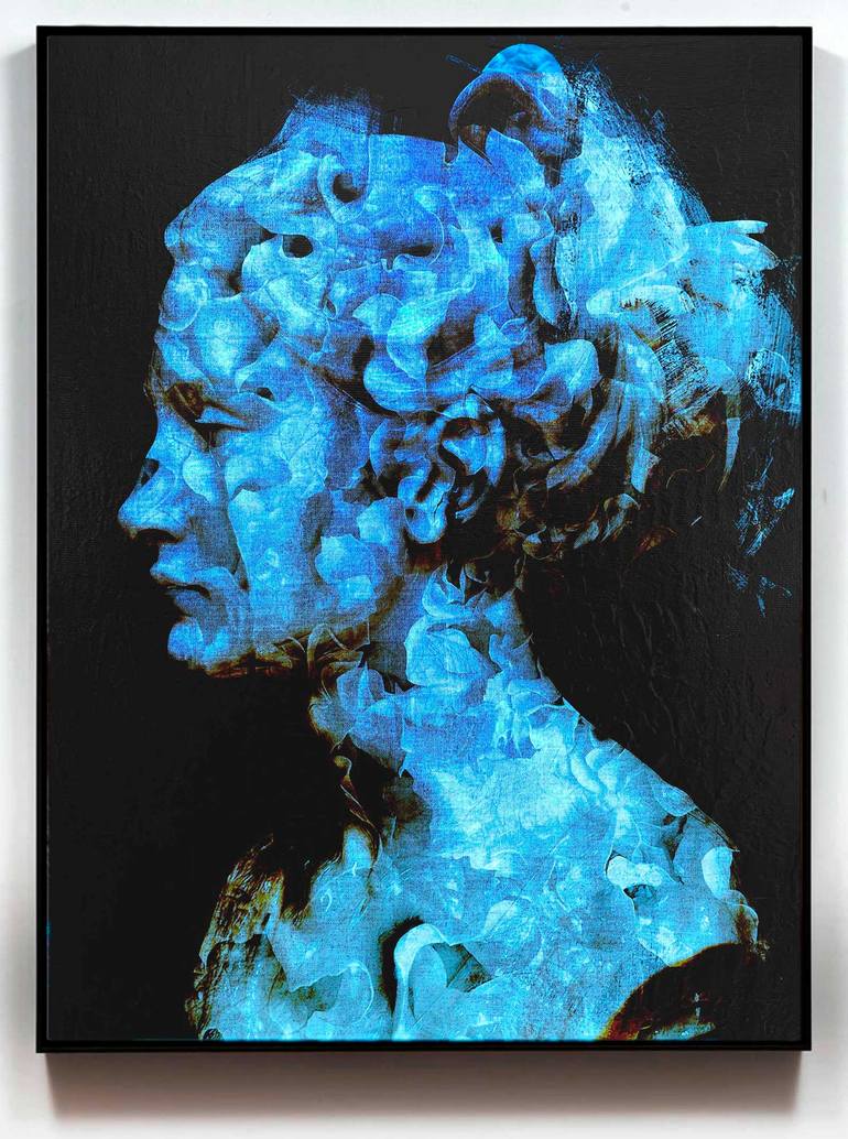 Original Contemporary Pop Culture/Celebrity Mixed Media by Dario Moschetta