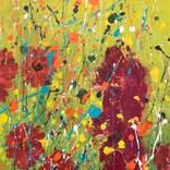 Blooming Glow – Abstract Floral Art by Dario Moschetta