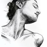 Portrait 260B ink artwork by Dario Moschetta