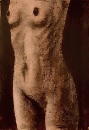 Original Nude Paintings by Dario Moschetta