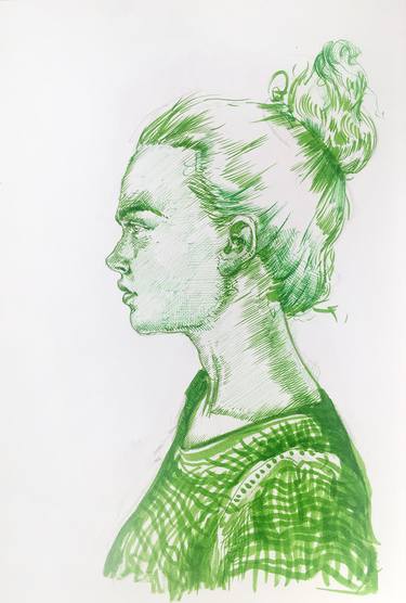 Original Portrait Drawings by Dario Moschetta