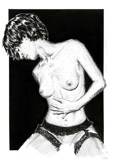Original Erotic Drawings by Dario Moschetta
