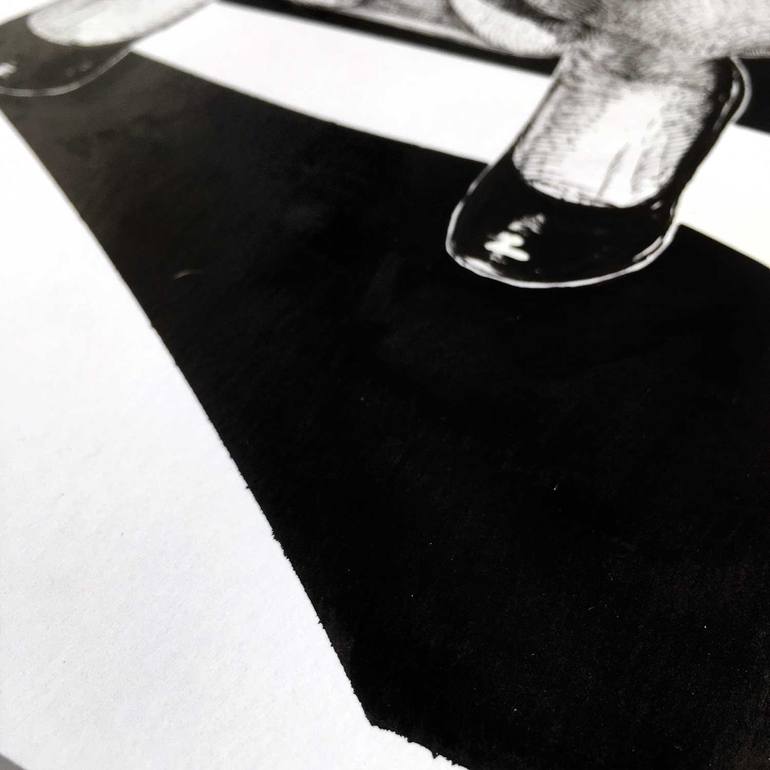 Original Figurative Erotic Drawing by Dario Moschetta