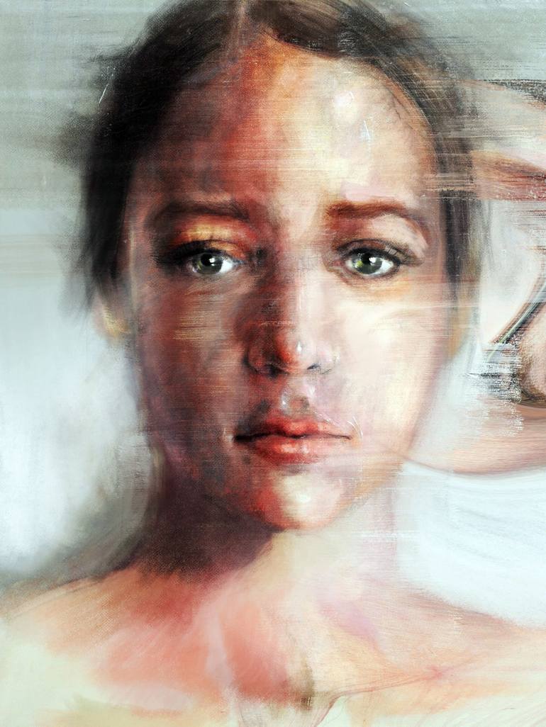 Portrait 426.2020 Painting by Dario Moschetta | Saatchi Art