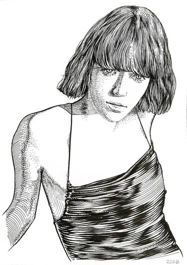 Original Portrait Drawings by Dario Moschetta